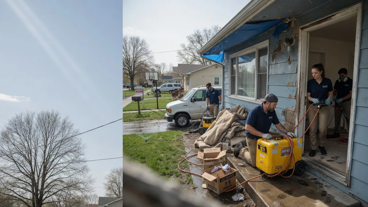 Basement Flood Cleanup in Morton, PA near me